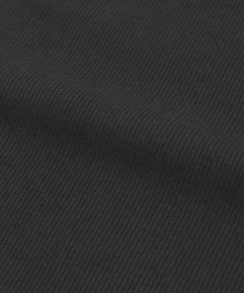 Luz Llena(ラズレナ)の「テレコリブハイネックトップス(Tシャツ/カットソー・レディース・ブラック/オフホワイト/ボルドー/ホワイト×ブラック・MEDIUM)」の17枚目の写真