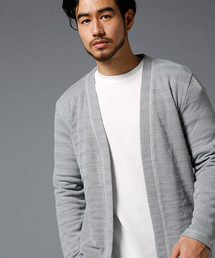 ヘリンボンジャージミドルトッパー