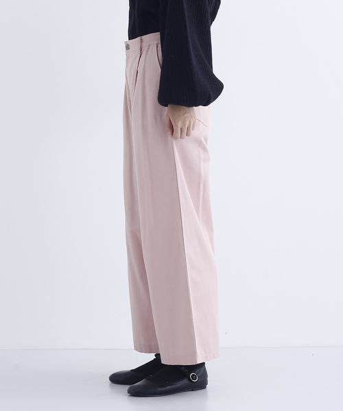 MERLOT（メルロー）の「ワークワイドパンツ1502（その他パンツ・レディース・カーキ/ピンク/ブラック/ベージュ・FREE）」の13枚目の写真