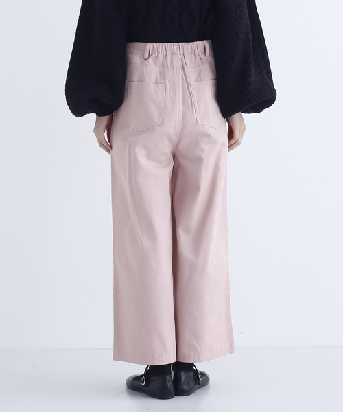 MERLOT（メルロー）の「ワークワイドパンツ1502（その他パンツ・レディース・カーキ/ピンク/ブラック/ベージュ・FREE）」の14枚目の写真