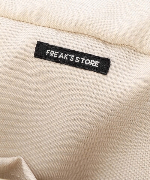 FREAK'S STORE（フリークスストア）の「ビーズハンドルかごバッグ（かごバッグ・レディース・ホワイト/ブラウン/ナチュラル/ブラック・FREE）」の12枚目の写真