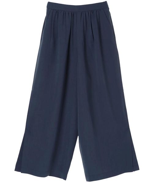 AMERICAN HOLIC(アメリカンホリック)の「・裾スリットワイドギャザーパンツ(その他パンツ・レディース・カーキ/ブラック/ブルー/モカ・FREE)」の16枚目の写真