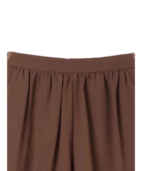 AMERICAN HOLIC(アメリカンホリック)の「・裾スリットワイドギャザーパンツ(その他パンツ・レディース・カーキ/ブラック/ブルー/モカ・FREE)」の9枚目の写真