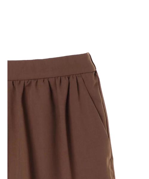 AMERICAN HOLIC(アメリカンホリック)の「・裾スリットワイドギャザーパンツ(その他パンツ・レディース・カーキ/ブラック/ブルー/モカ・FREE)」の10枚目の写真