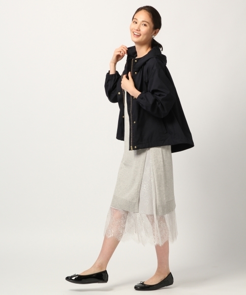 GLOBAL WORK（グローバルワーク）の「ハッスイボリュームマンパ/795244（マウンテンパーカー・レディース・ベージュ/ネイビー/レッド/カーキ・MEDIUM/LARGE）」の10枚目の写真