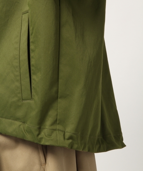 GLOBAL WORK（グローバルワーク）の「ハッスイボリュームマンパ/795244（マウンテンパーカー・レディース・ベージュ/ネイビー/レッド/カーキ・MEDIUM/LARGE）」の18枚目の写真