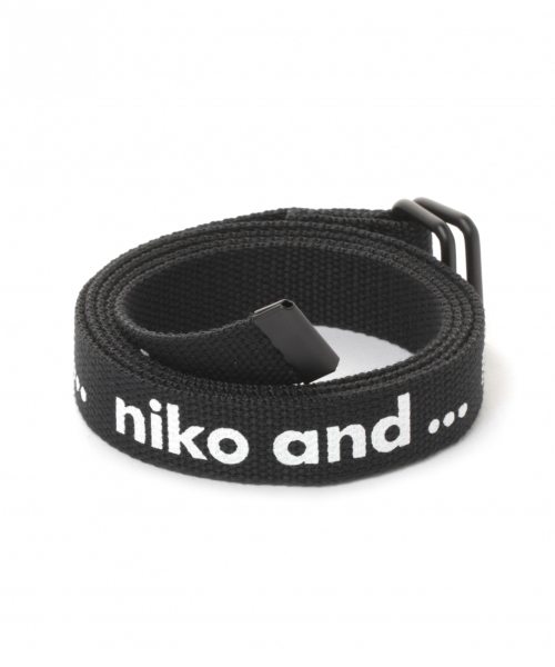 niko and...(ニコアンド)の「オリジナルロゴテープベルトN(ベルト・レディース・ホワイト/ブラック/カーキ・0)」の5枚目の写真