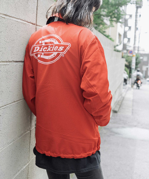Dickies（ディッキーズ）の「Dickies/ディッキーズ メモリープリントリバーシブルコーチジャケット（ナイロンジャケット・メンズ・ブラック/ネイビー・S/M/L/XL）」の18枚目の写真