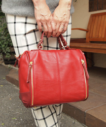 BEAUTY&YOUTH UNITED ARROWS | BYSF ∵フェイクジップボストンバッグ ◆(ボストンバッグ)