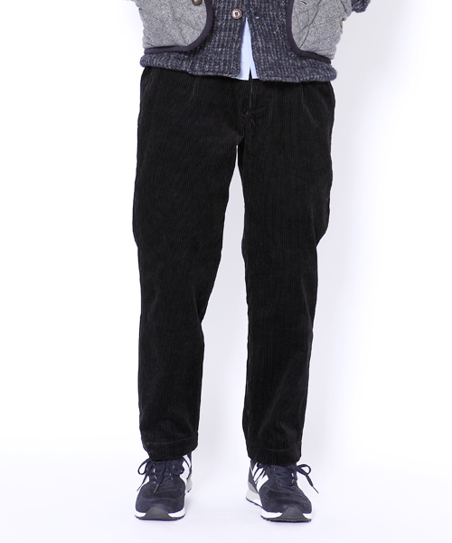 SILAS(サイラス)の「WL CORDUROY SLACKS(スラックス・メンズ・ブラック/ブラウン/ネイビー・30inch/32inch/34inch)」の1枚目の写真