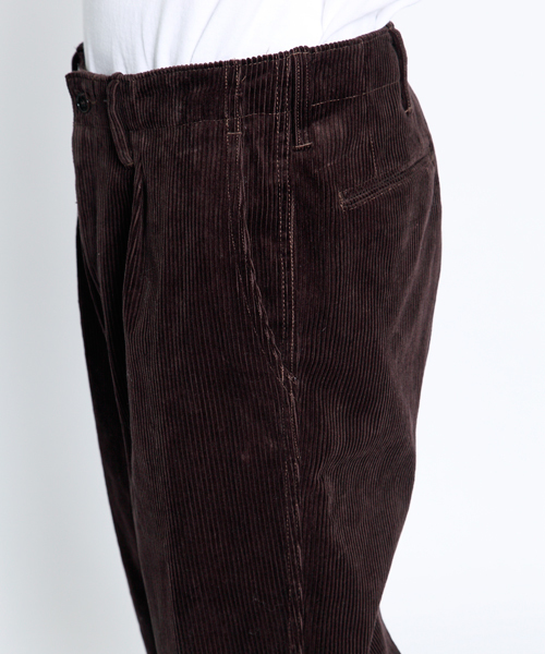 SILAS(サイラス)の「WL CORDUROY SLACKS(スラックス・メンズ・ブラック/ブラウン/ネイビー・30inch/32inch/34inch)」の8枚目の写真