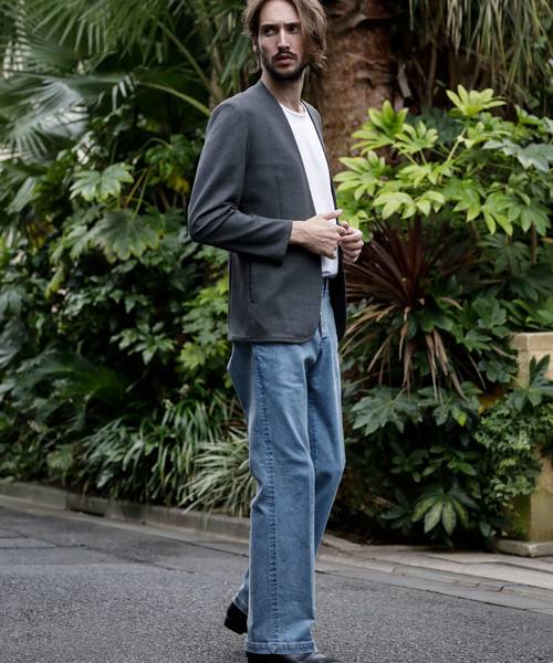 レインメーカー　フレアデニムスラックス RAINMAKER（レインメーカー）の「【RAINMAKER】FLARED DENIM