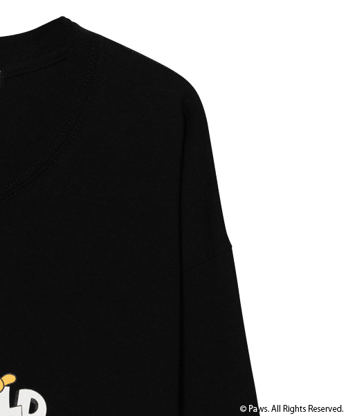 Candy Stripper（キャンディストリッパー）の「【GARFIELD×Candy Stripper】HOW'S IT GOING ? ロングスリーブTシャツ（Tシャツ/カットソー・レディース・ブラック/ネイビー/オフホワイト・2）」の9枚目の写真