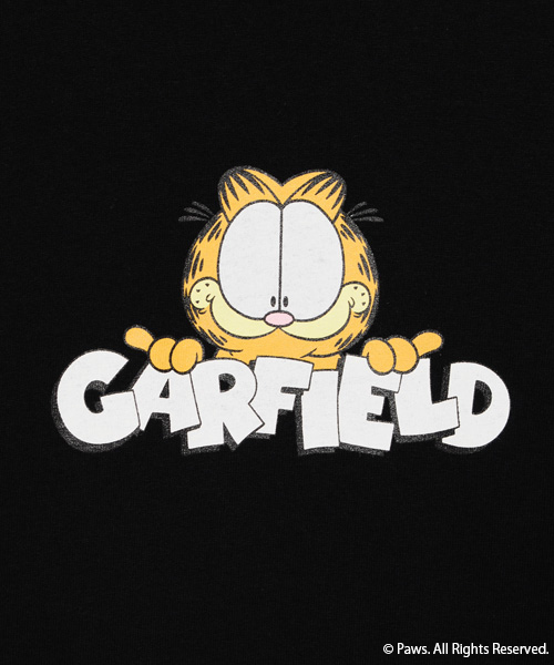 Candy Stripper（キャンディストリッパー）の「【GARFIELD×Candy Stripper】HOW'S IT GOING ? ロングスリーブTシャツ（Tシャツ/カットソー・レディース・ブラック/ネイビー/オフホワイト・2）」の7枚目の写真