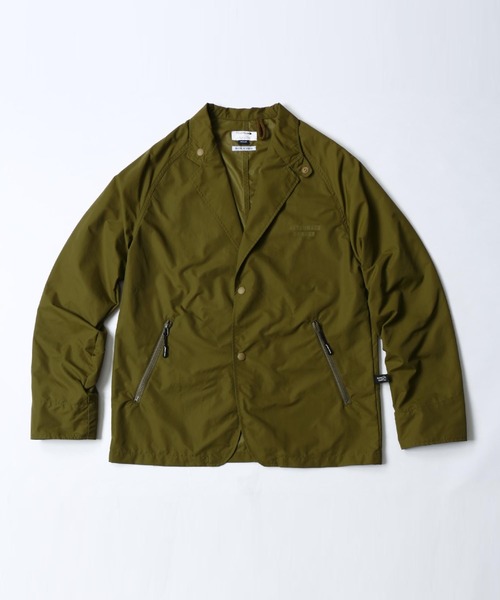 MAGIC NUMBER(マジック ナンバー)の「NYLON PACKABLE TAILORED JKT(テーラードジャケット)」|オリーブ