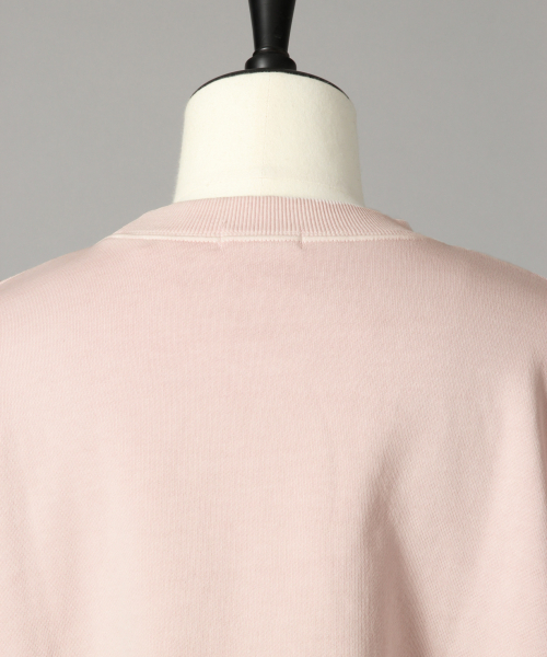 LOWRYS FARM（ローリーズファーム）の「ピグメントウラケショートプルオーバー　826091（スウェット・レディース・ピンク/アイボリー/ブラック・FREE）」の5枚目の写真
