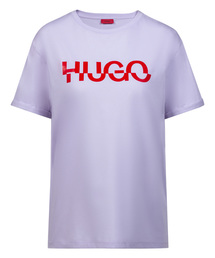 ジャージー クオリティ コットン Tシャツ ウィズ HUGO ロゴ