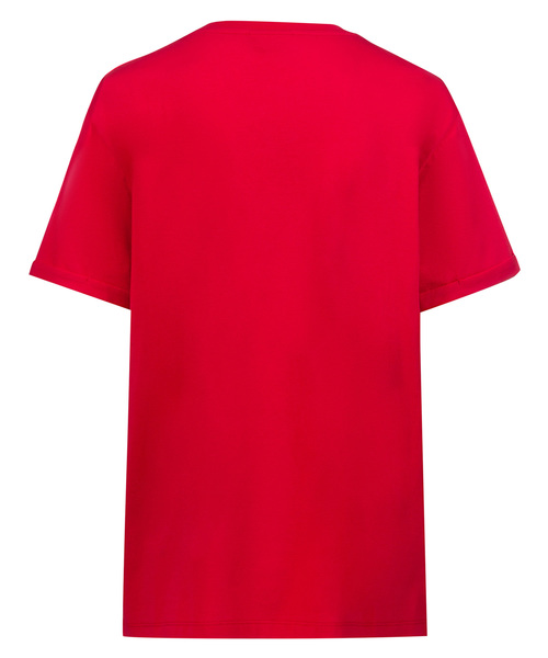 HUGO（ヒューゴ）の「ジャージー クオリティ コットン Tシャツ ウィズ HUGO ロゴ（Tシャツ/カットソー・レディース・ホワイト系その他/レッド系その他/ホワイト/ライトパープル・S/M/L/XS/XL）」の10枚目の写真