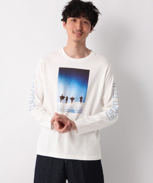 GLOBAL WORK（グローバルワーク）の「ビートルズプリントT長袖【WGGW】/ 821809（Tシャツ/カットソー・メンズ・ブラック/グレー/ホワイト・X-LARGE/MEDIUM/LARGE）」の2枚目の写真
