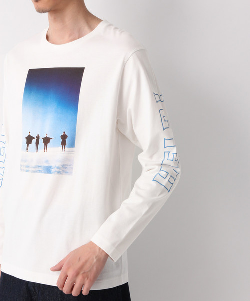 GLOBAL WORK（グローバルワーク）の「ビートルズプリントT長袖【WGGW】/ 821809（Tシャツ/カットソー・メンズ・ブラック/グレー/ホワイト・X-LARGE/MEDIUM/LARGE）」の5枚目の写真