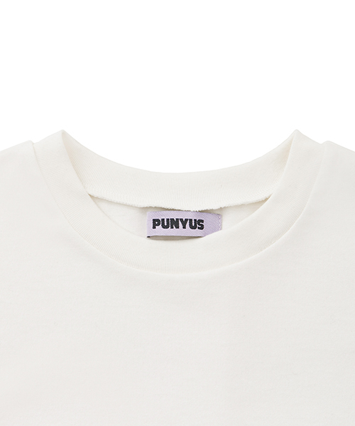PUNYUS（プニュズ）の「ロゴTシャツ（Tシャツ/カットソー・レディース・ホワイト/ブラック/ピンク・1/2/4/3）」の13枚目の写真