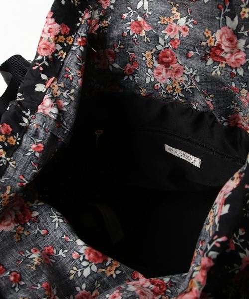 axes femme（アクシーズファム）の「リボンテープかごバッグ（かごバッグ・レディース・ブラック/ベージュ/ワイン・MEDIUM）」の6枚目の写真