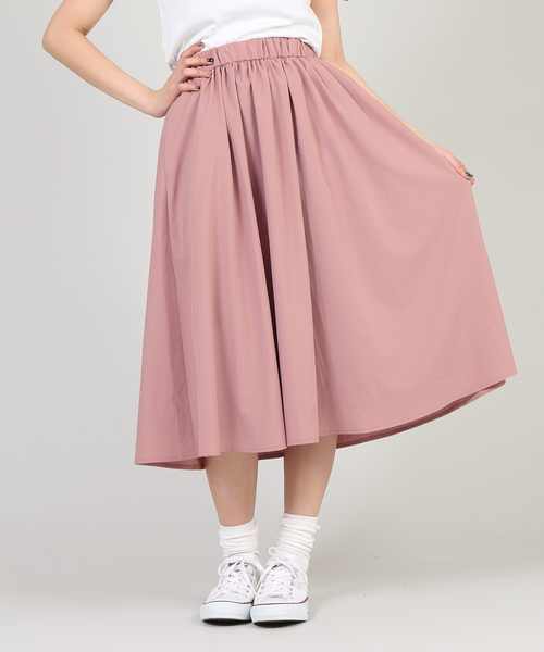 PUNYUS(プニュズ)の「ロングスカート(スカート・レディース・ブラック/ベージュ/ピンク・1/2/4/3)」の8枚目の写真