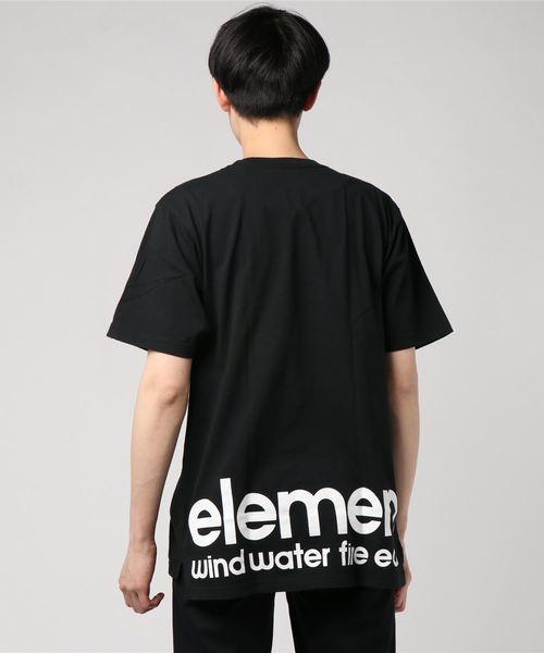 ELEMENT（エレメント）の「半袖 Tシャツ ELEMENT AJ021-311（Tシャツ/カットソー・メンズ・ブラック/ホワイト・M/L/XL）」の5枚目の写真