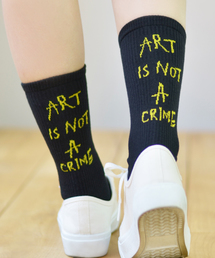 F&D : バックメッセージリブソックス