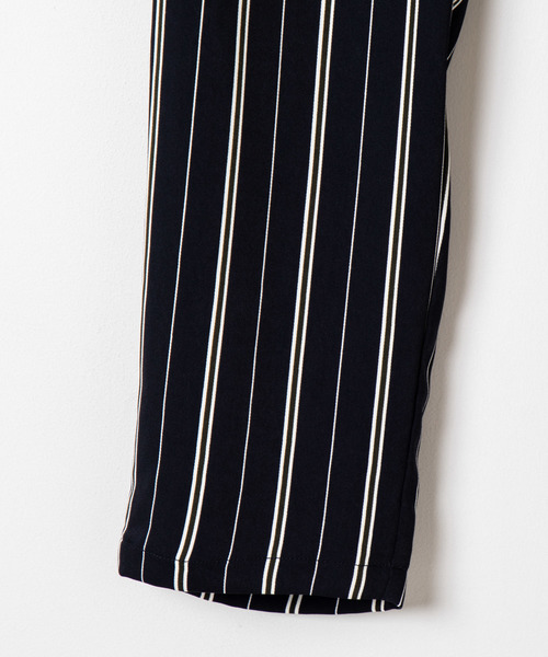 WEGO（ウィゴー）の「WEGO/ストライプイージーパンツ（スラックス・メンズ・ネイビー/ブラウン/ブラック・LARGE/MEDIUM）」の19枚目の写真