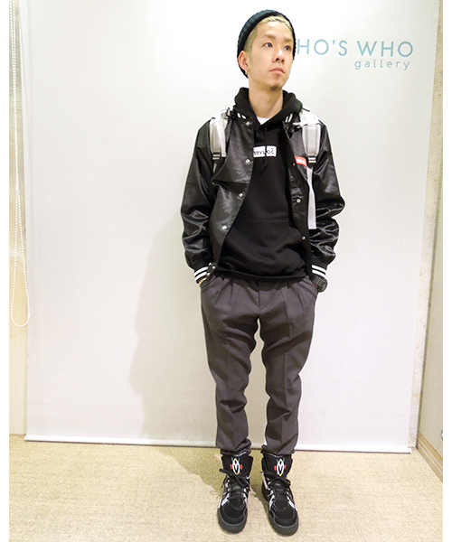 WHO'S WHO gallery（フーズフーギャラリー）の「【rinevuos】BOULSON（ブルゾン・メンズ・ブラック/ネイビー/ホワイト系その他/ブラック系その他/その他・MEDIUM/SMALL）」の9枚目の写真