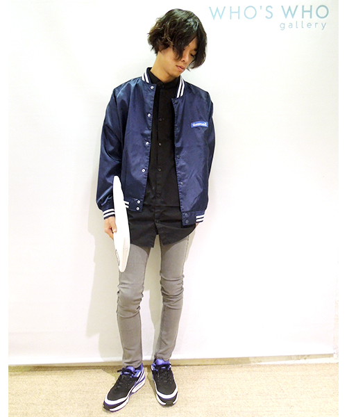 WHO'S WHO gallery（フーズフーギャラリー）の「【rinevuos】BOULSON（ブルゾン・メンズ・ブラック/ネイビー/ホワイト系その他/ブラック系その他/その他・MEDIUM/SMALL）」の16枚目の写真