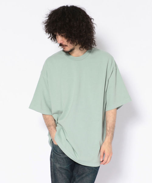 LOS ANGELES APPAREL(ロサンゼルスアパレル)の「LOS ANGELES APPAREL limited line/ロサンゼルスアパレル リミテッドライン/UNISEX BIG TEE/ユニセックスビッグティー(Tシャツ/カットソー・メンズ・ホワイト/グレー/キャメル/セージグリーン・SMALL/MEDIUM/LARGE)」の4枚目の写真