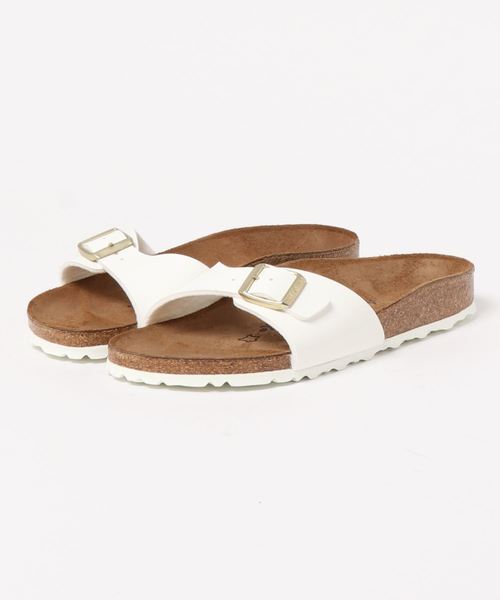 SLOBE IENA(スローブイエナ)の「BIRKENSTOCK Madridサンダル(サンダル・レディース・ホワイト/カーキ・38/36/37)」の7枚目の写真