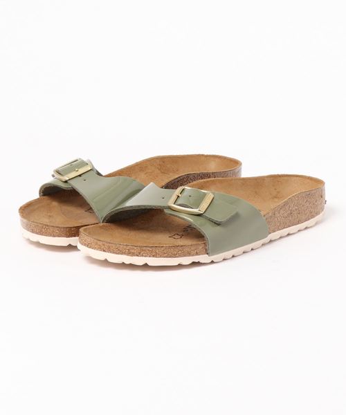 SLOBE IENA(スローブイエナ)の「BIRKENSTOCK Madridサンダル(サンダル・レディース・ホワイト/カーキ・38/36/37)」の6枚目の写真