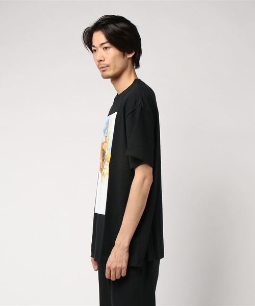 GGD SELECT(ジージーディー セレクト)の「グラフィックプリントTee(Tシャツ/カットソー・メンズ・ホワイト/ブラック・M/L)」の3枚目の写真