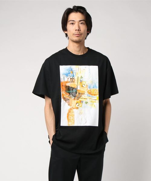 GGD SELECT(ジージーディー セレクト)の「グラフィックプリントTee(Tシャツ/カットソー・メンズ・ホワイト/ブラック・M/L)」の12枚目の写真