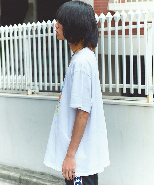 GGD SELECT(ジージーディー セレクト)の「グラフィックプリントTee(Tシャツ/カットソー・メンズ・ホワイト/ブラック・M/L)」の5枚目の写真