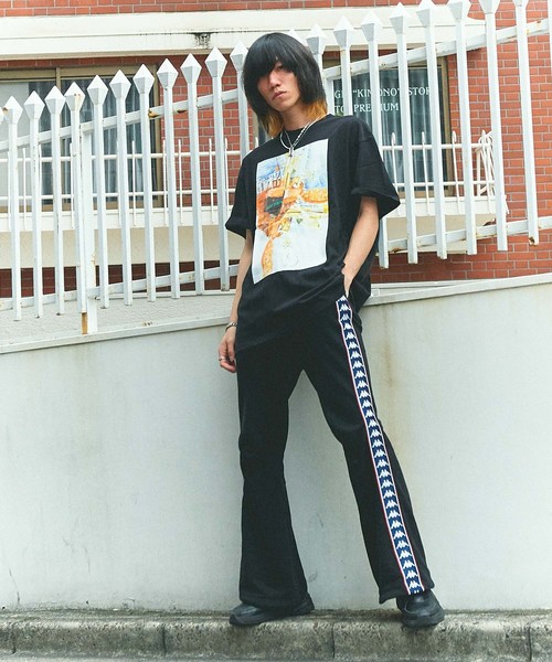 GGD SELECT(ジージーディー セレクト)の「グラフィックプリントTee(Tシャツ/カットソー・メンズ・ホワイト/ブラック・M/L)」の16枚目の写真