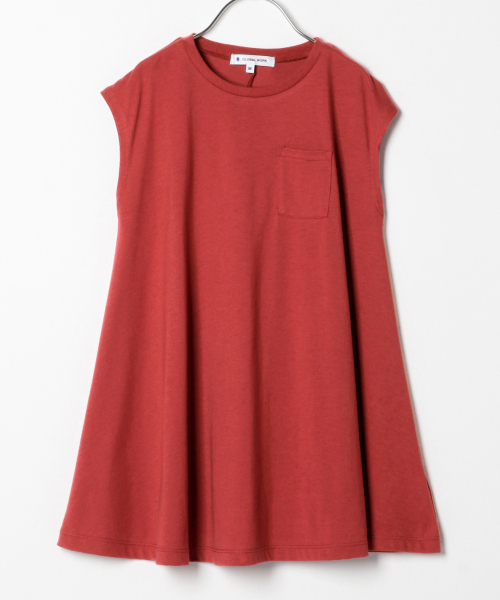 GLOBAL WORK（グローバルワーク）の「【キッズ】カラーフレアカットワンピース/ノースリーブ/840043（ワンピース・キッズ・パープル系その他5/レッド/ブラック/ブラウン・MEDIUM/SMALL/LARGE/X-LARGE/XX-LARGE）」の4枚目の写真