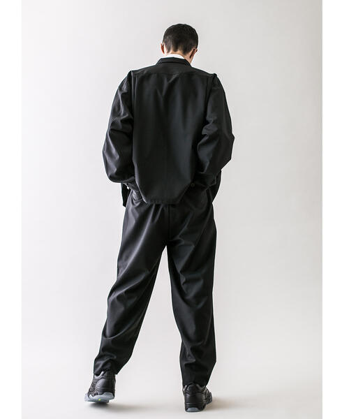 MONKEY TIME（モンキータイム）の「＜monkey time＞ TW TWILL CROPPED CPO/クロップドジャケット（ブルゾン・メンズ・ブラック/オリーブ・M/S/L/XL）」の10枚目の写真