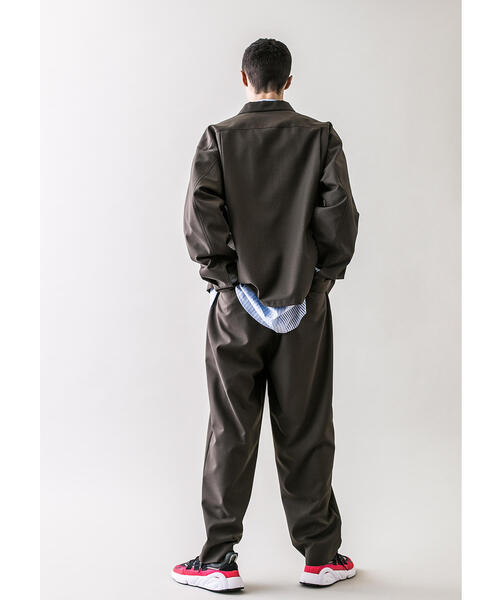 MONKEY TIME（モンキータイム）の「＜monkey time＞ TW TWILL CROPPED CPO/クロップドジャケット（ブルゾン・メンズ・ブラック/オリーブ・M/S/L/XL）」の18枚目の写真