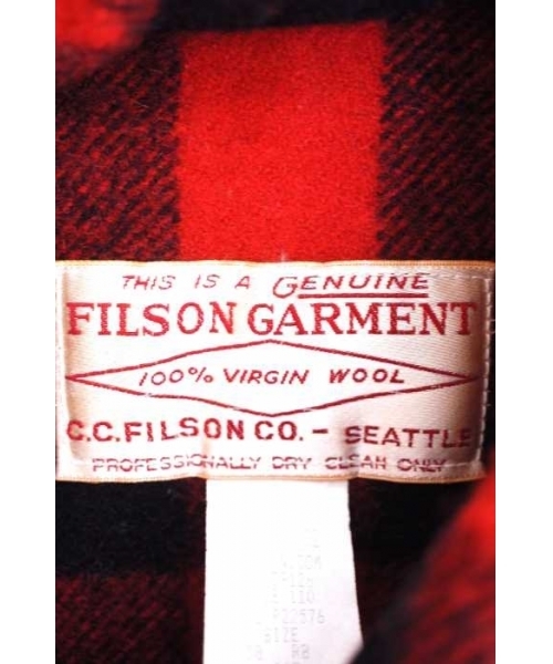 Filson garment マッキーノコート 42 MACKINAW WOOL COLLECTION ~ – FILSON JAPAN