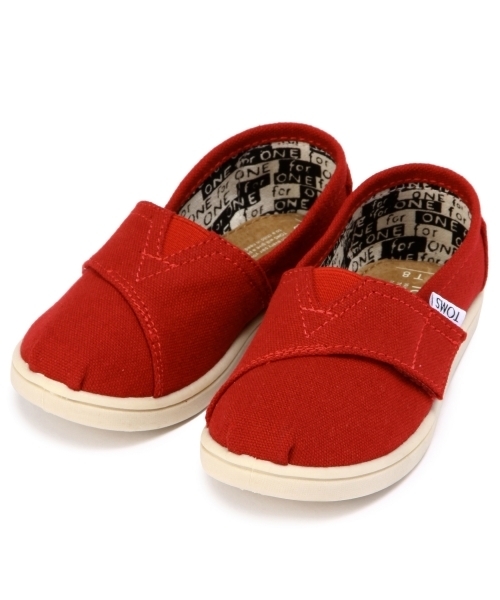 green label relaxing（グリーンレーベルリラクシング）の「TOMS(トムズ) ORI クラシック15-17cm（スニーカー・キッズ・ネイビー/ブラウン/レッド・15cm/17cm/16cm）」の3枚目の写真