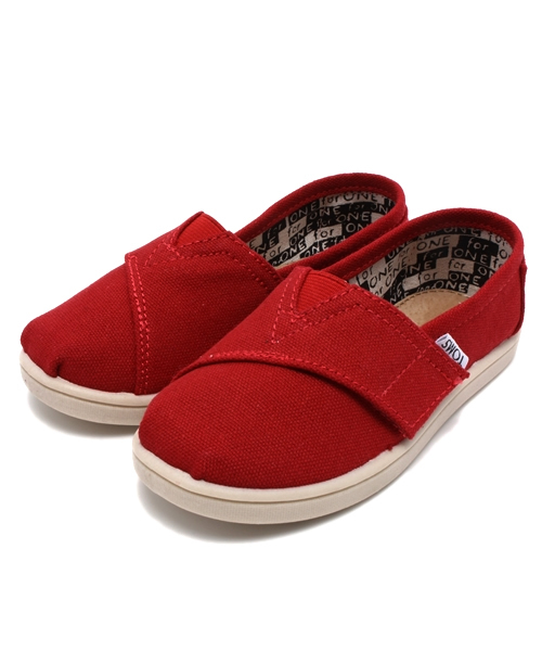 green label relaxing（グリーンレーベルリラクシング）の「TOMS(トムズ) ORI クラシック15-17cm（スニーカー・キッズ・ネイビー/ブラウン/レッド・15cm/17cm/16cm）」の12枚目の写真