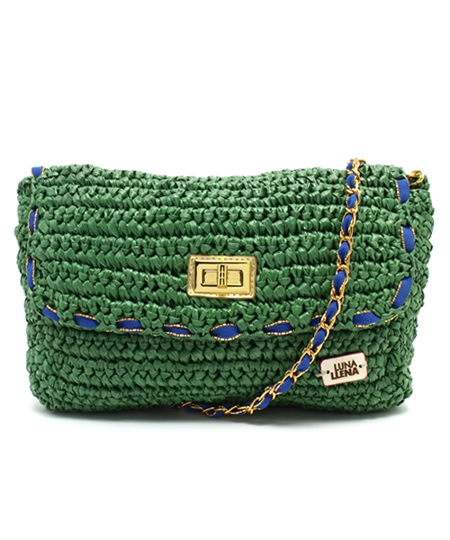 ROSE BUD（ローズバッド）の「(LUNA LLENA)717PM297 BOLSO SMALL SHOULDER BAG（ショルダーバッグ・レディース・ブラック/ベージュ/グリーン・ONE SIZE）」の3枚目の写真