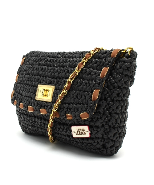 ROSE BUD（ローズバッド）の「(LUNA LLENA)717PM297 BOLSO SMALL SHOULDER BAG（ショルダーバッグ・レディース・ブラック/ベージュ/グリーン・ONE SIZE）」の9枚目の写真