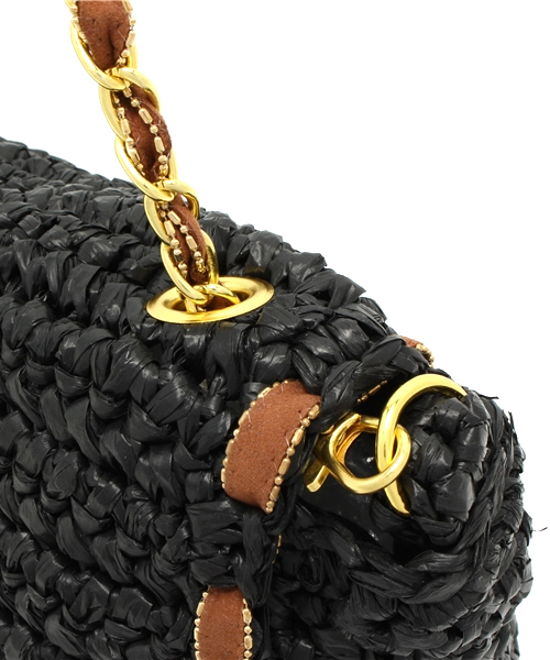 ROSE BUD（ローズバッド）の「(LUNA LLENA)717PM297 BOLSO SMALL SHOULDER BAG（ショルダーバッグ・レディース・ブラック/ベージュ/グリーン・ONE SIZE）」の6枚目の写真