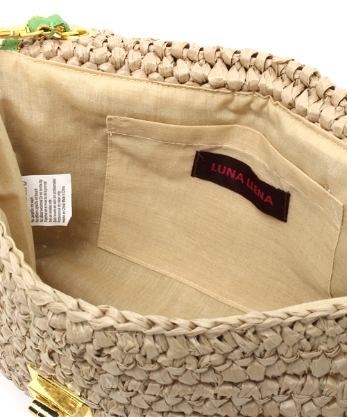 ROSE BUD（ローズバッド）の「(LUNA LLENA)717PM297 BOLSO SMALL SHOULDER BAG（ショルダーバッグ・レディース・ブラック/ベージュ/グリーン・ONE SIZE）」の12枚目の写真