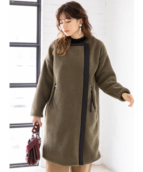 &. NOSTALGIA（アンドドットノスタルジア）の「パイピングボアコート  